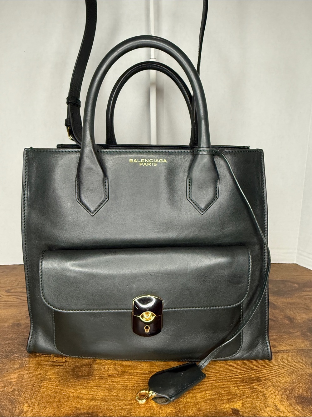 Balenciaga Padlock All Afternoon Convertible Tote Bag - Picture 2 of 8